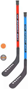 Набор хоккейный (клюшка 100см - 2шт+шайба+мяч) 975967
