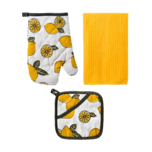 Набор для кухни ( варежка+прихватка+тряпка）BZ-6165 000315