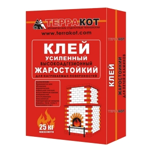 Клей усиленный "Терракот" 25кг 30722
