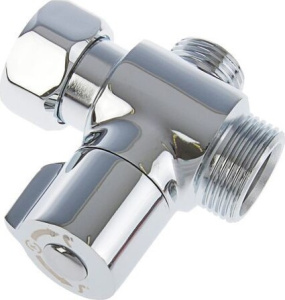 Дивертор для смесителя поворотный усиленный DК-385 48114