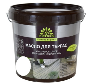 Масло для террас FORWOOD бесцветный 1л 9675911