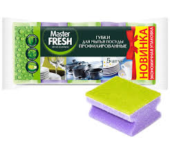 Губки для посуды Master Fresh 5шт. Х22110