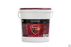 В/Д краска ФАСАДНАЯ акриловая матовая 7кг ADMIRAL 1037854