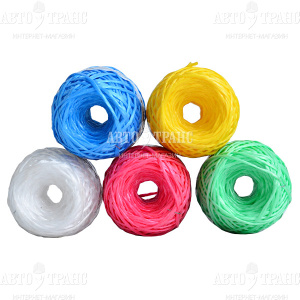 Шпагат полипропиленовый Ф1.6мм100м жел/зел/красн/син 9656156