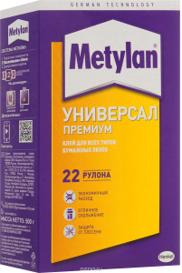 Обойный клей Метилан универсал премиум 500 гр. 07984