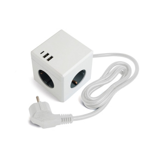 Удлинитель "Comfort" 3-гн. 1.5м, з/к 45243