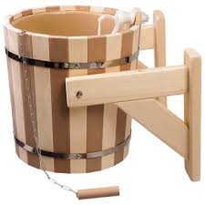 Ведро банное обливное пл.вст ЛИПА 16л "Контраст" 874622