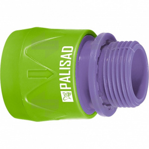 Соединитель пластмас.быстрос.внешняя резьба 3/4"(66175) Х93332