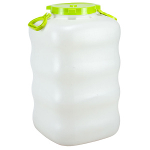 Бак 80л пластик пищевой крышка/ручки (М6005) 92304