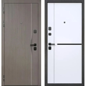 Дверь металлическая ТАЙГА 9 см 2МДФ FUSION (960L) 991837