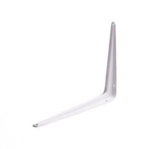 Уголок для полок 100*75мм белый 59693