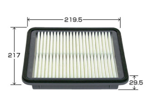 Воздушный фильтр BRA-0632 A-926