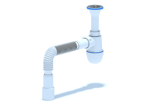 Сифон С2015 1 1/4 с гибкой трубой 40/50 21537