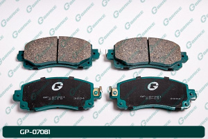 А4-6 Дисковые тормозные колодки GP-07081 (G-brake)