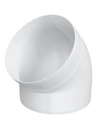 Колено 15ККП пластик 45 град  D150 ЭРА 39100