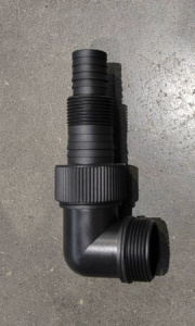 Пластиковый штуцер SUB, VORT, INOXVORT 82415