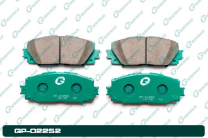 А4-3 Дисковые тормозные колодки GP-02252 PF-1508 (G-brake)