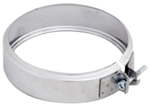 Хомут нерж. обжимной D200мм 46341
