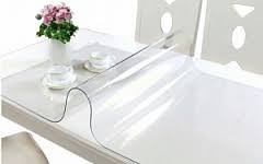 Клеёнка силиконовая прозрачная ширина 1м* толщ 1мм в рул. 20м 18874  Цена за п.м. 18874