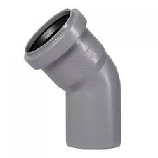 Полуотвод Ф32х45 серый 68810