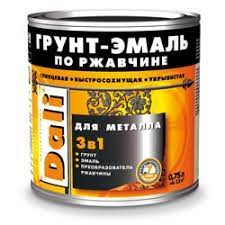 Грунт-эмаль по ржавчине DALI оранжевая RAL2004 0,75л 952432
