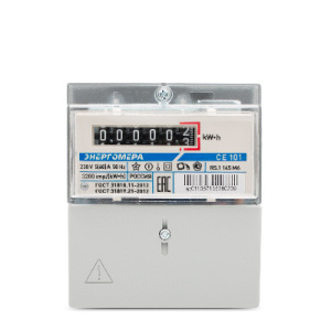 Счетчик электрической энергии 1-но фазный СЕ 101 R5 145 М6  5-60А 220В Энергомера 1031937