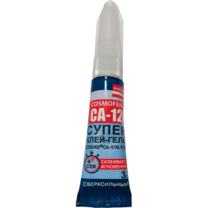 СУПЕР КЛЕЙ ГЕЛЬ CA 12, тюбик 3 гр 986840