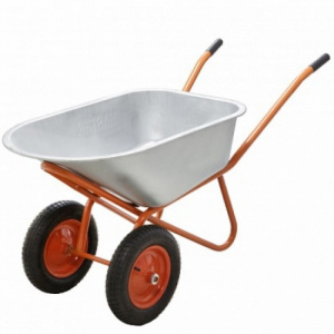 Тачка строительная 2-кол.  120л/350кг 983054