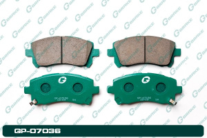 А4-6 Дисковые тормозные колодки GP-07036 PF-7390 (G-brake)