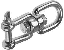 Вертлюг ART 8255 A4 кольцо-вилка нержавейка 6,0 мм  899386