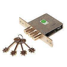 Замок врезной "Гардиан" 3001 4кл длинный ключ 827211