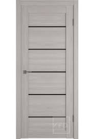 Дверное полотно экошпон  Atum Pro X27 Scansom oak Black gloss 70х2м 898426