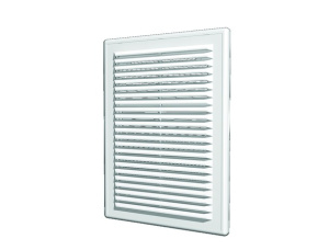 Решётка вентиляционная 25*25см с сеткой (2525Р) 13129