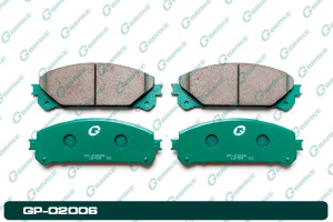 А4-3 Дисковые тормозные колодки GP-02006 (G-brake)