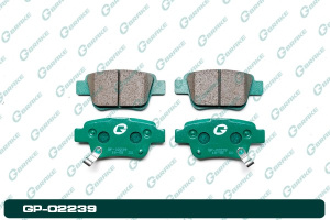 А4-3 Дисковые тормозные колодки GP-02239 (G-brake)