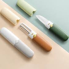 Овощечистка 2в1, металл 041196