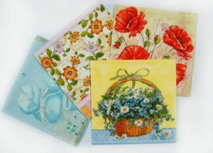 Салфетки бумажные с рисунком  988288