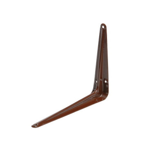 Уголок для полок 125*100мм коричневый 59709