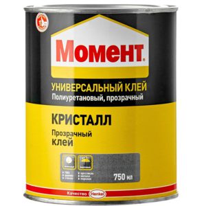 Клей "Момент" Кристалл 750мл 34959