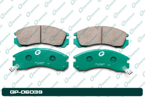 А4-6 Дисковые тормозные колодки GP-06039 PF-3233 (G-brake)