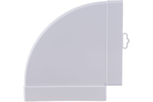 Колено 620КГП горизонтальное пластик 90 град 60х204 ЭРА 42870