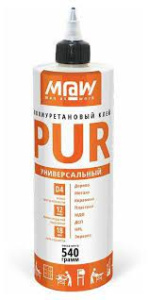 Клей ПУ ManAtWork PUR для дерева и пористых материалов 250гр 847080