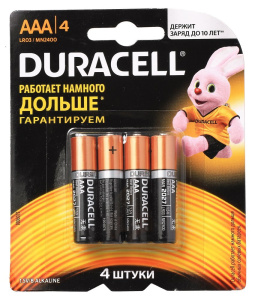 Батарейка ААА Duracell 06503