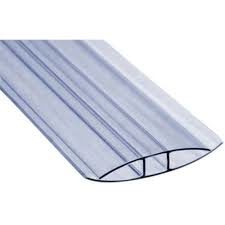 Н-образный профиль/стыковочный 4-6мм(6м) прозрачный Х40305