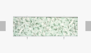 Экран под ванну (пластиковый каркас) 1,5м  35985