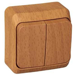 Выключатель накл (46727) бук 2кл 62394