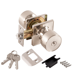 Ручка защелка DK772/BL SN-ET (кл./фик.) никель (58407) (PUNTO) 017047