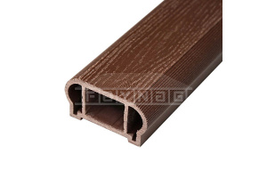 Перила 45*90*2900мм "Plast wood" Венге иней РАСПРОДАЖА 20822