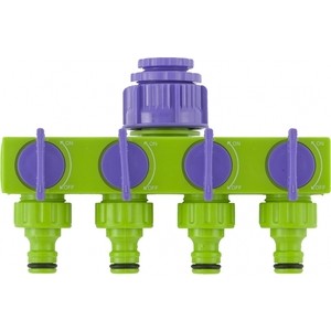 Разветвитель PALISAD 4х канальный 1/2-3/4(66425) Х71904