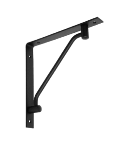 250*250мм Кронштейн LINE черный 694660